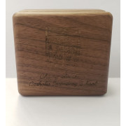 木製長天校歌音樂盒